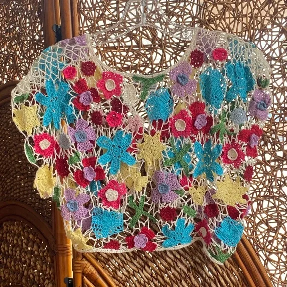 Newport News Crochet Cardigan - Picture 2 of 6